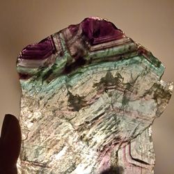 🪶 Crystals | Feather Fluorite Slab 🪶