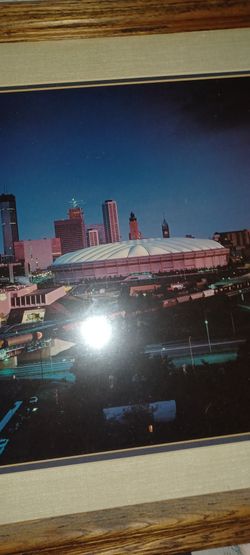 Photo Of The Metrodome A Collectible