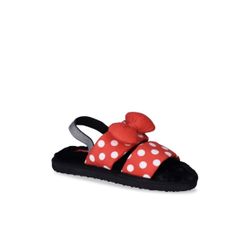 Nwt women Disney Minnie Mouse double band slippers size 9