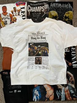 2001 LA Lakers Championship Shirt