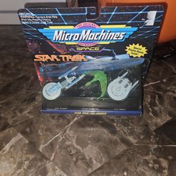 Micro Machines STAR TREK THE MOVIES Gift Set Galoob 65825 form 1993 Hobby Time
