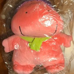 Tabekko Pink Winter Hippo Plushie