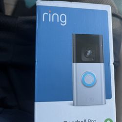 Brand New Ring Camera Doorbell Pro Never Hard