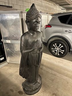 Large Standing Buddha Statue