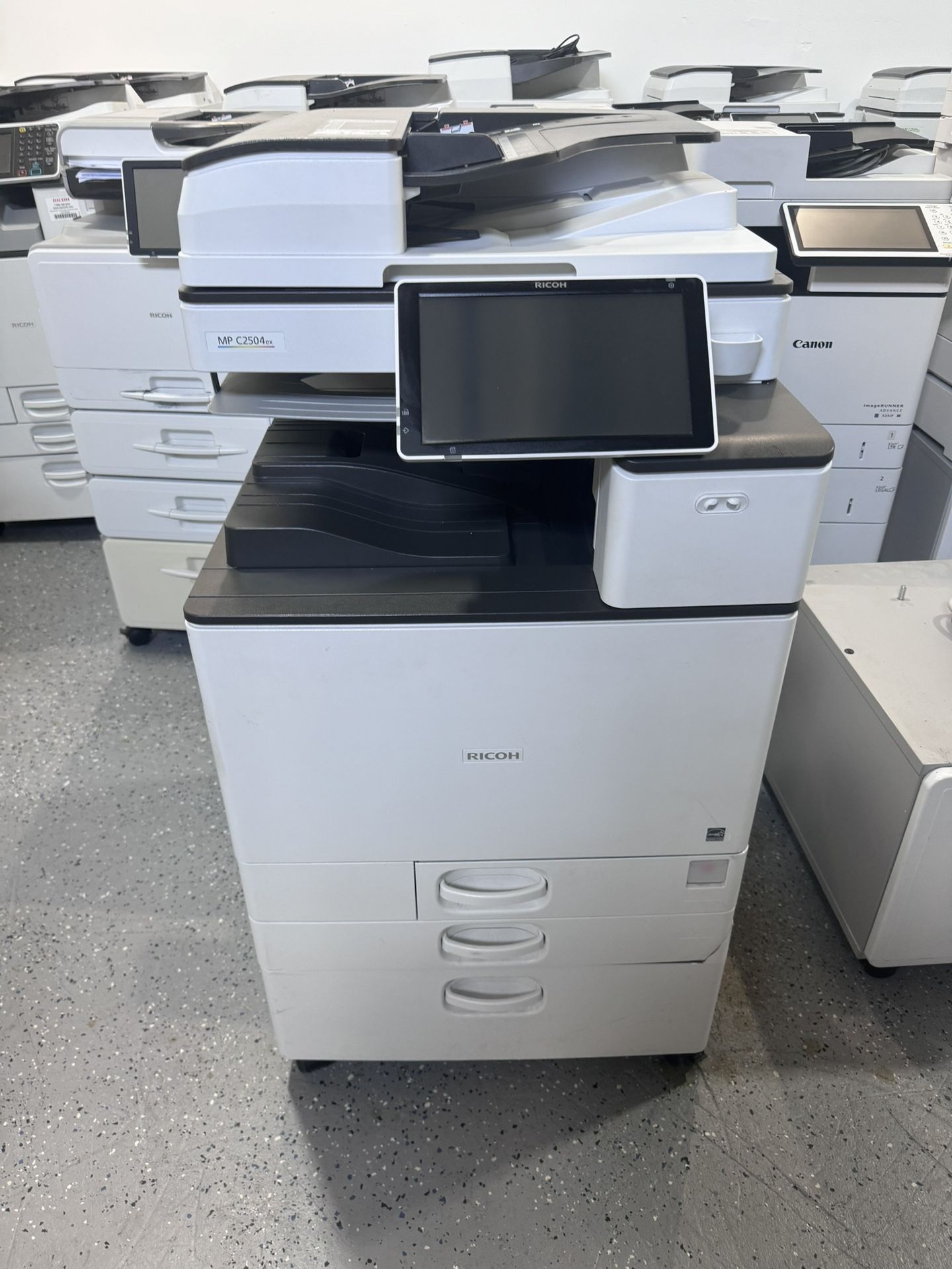 Ricoh Mp C2504ex Printer Color Copier Machine Laser