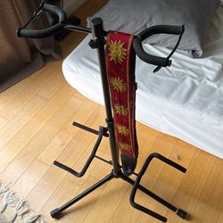 Double guitar stand