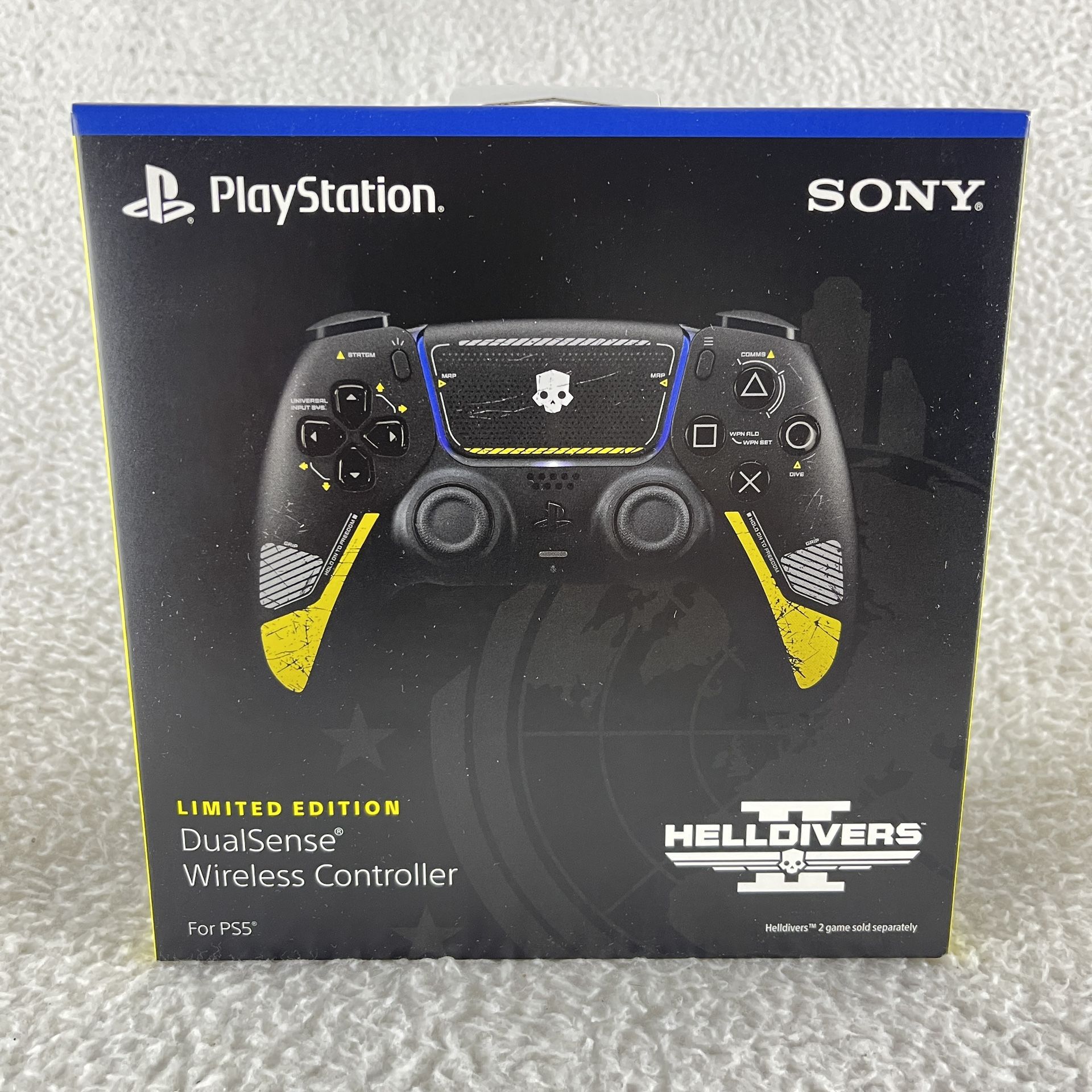 PlayStation 5 DualSense Controller Helldivers 2 New
