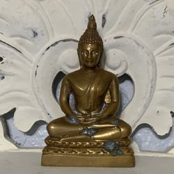 Bronze Thai Buddha Statue 