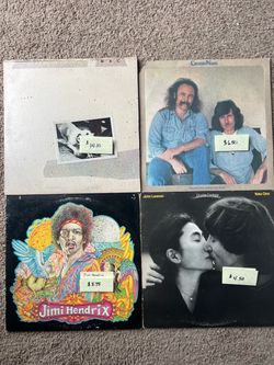 1970s-80s vinyl records