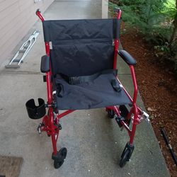 Lightweight Foldable Wheelchair 