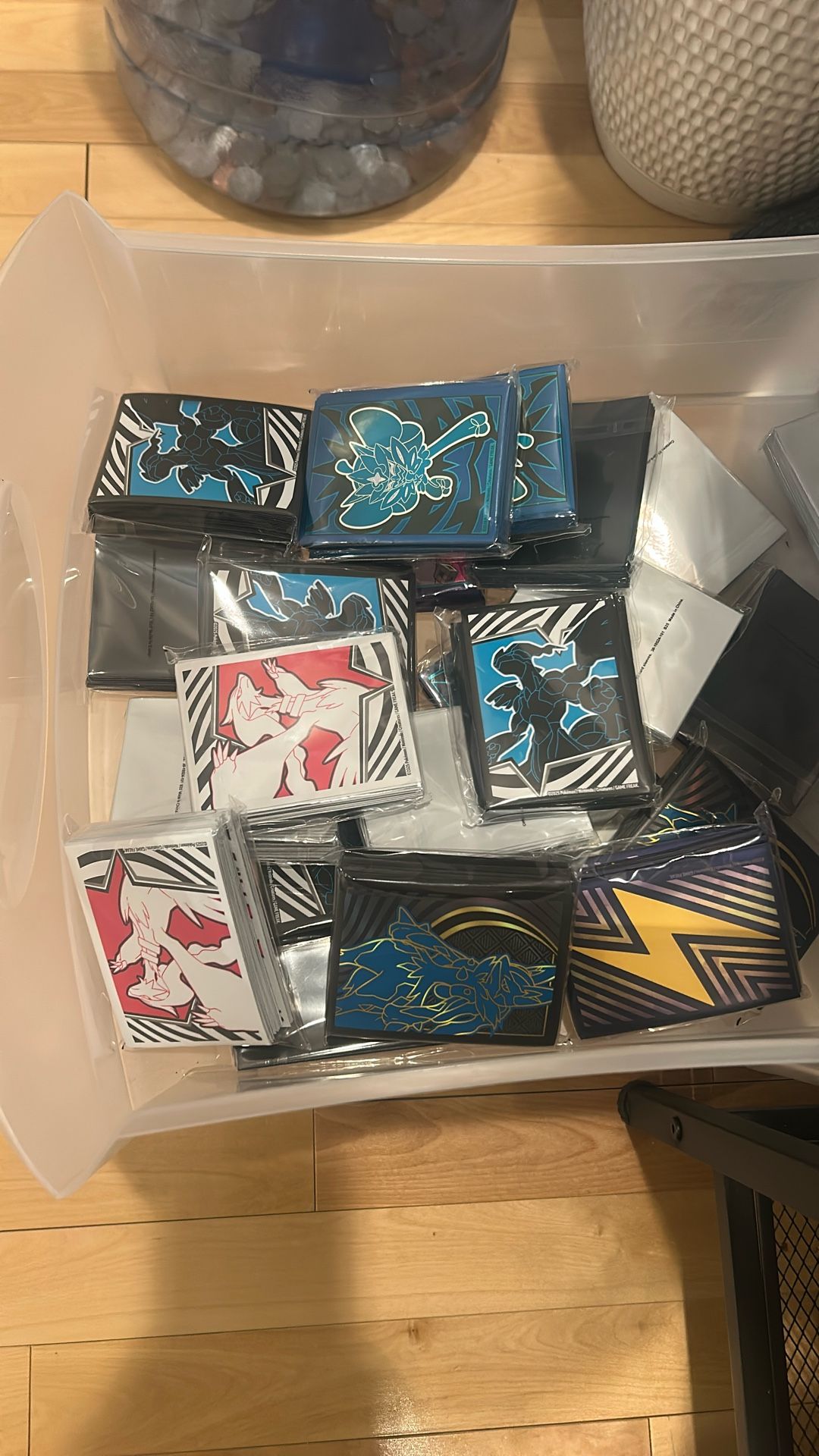 Pokémon Bulk. Unopened Sleeves And Other Accessories