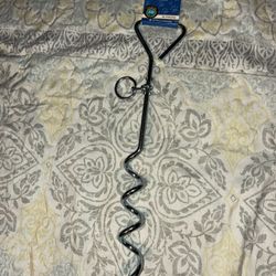 Heavy Duty Outdoor Dog Tie Out Stake