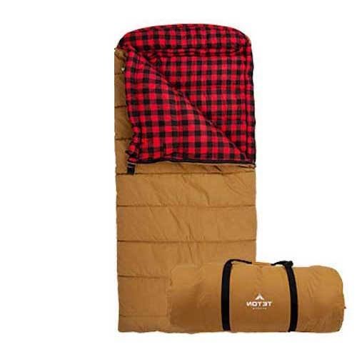 Teton -35 Degree Deer Hunter Canvas Sleeping x2 Bag