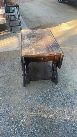 old breakfast cart