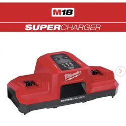 Milwaukee M18 18V Dual Bay Simultaneous Super Charger