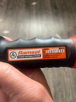Ramset HammerShot Powder Fastening Gun Tool - like new