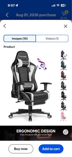GTPLAYER GAMING CHAIR