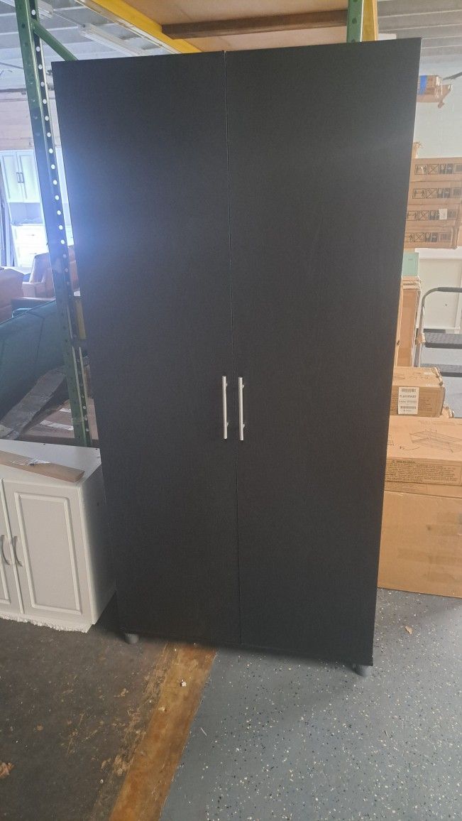 New Utility Storage Cabinet Black Color 