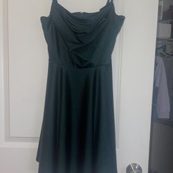 Hunter green Dress