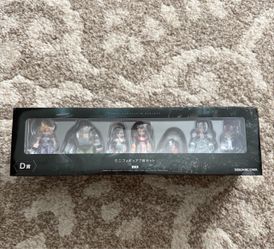 Final Fantasy VII Remake Polygon Figure Set of 7 FF7 Rebirth Kuji D