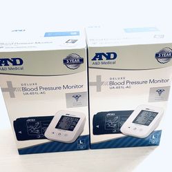 A& A&D Digital Blood Pressure Monitor For Adults UA-651L-AC - Large Cuff , Set Of 2