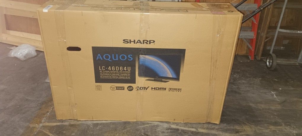 Sharp Aquos Lc-46d64u  46inch Liquid Crystal Tv