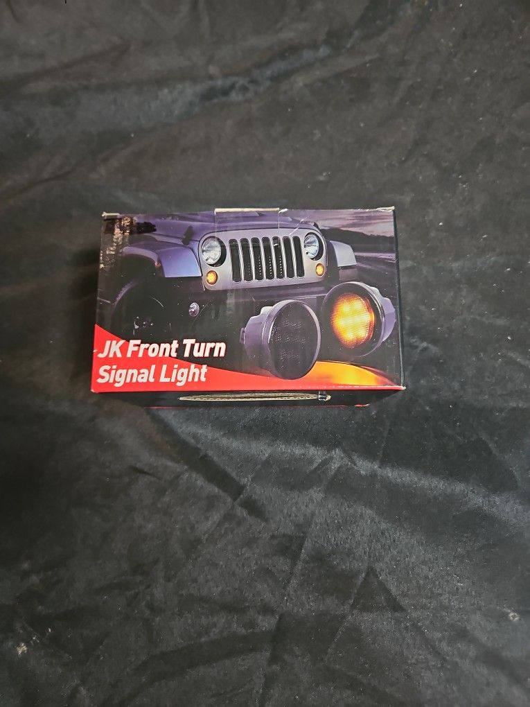 Brand New Smoked/blacked Out Jeep Jk Turn Signals