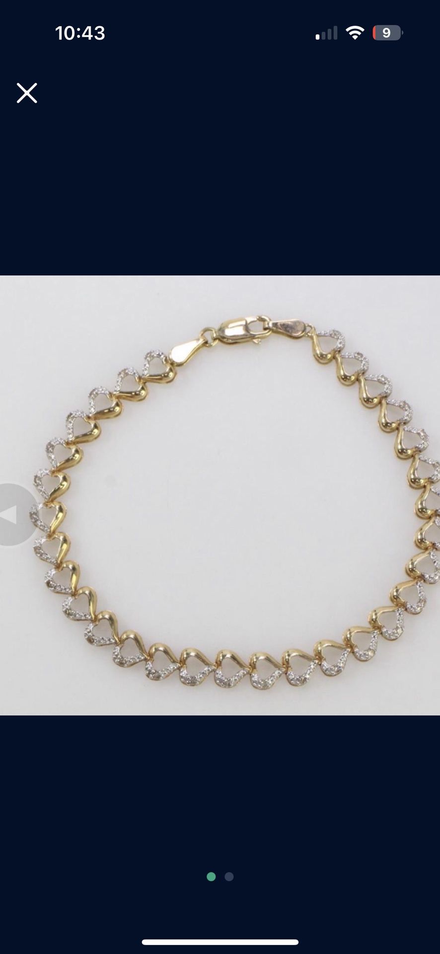 Diamond Gold Bracelet