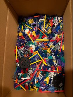 14-15 LBS of K’Nex building toys, variety of loose pieces - clean!