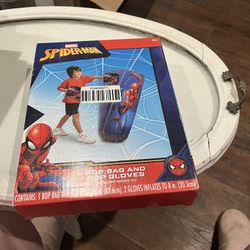 Spider Man Bop Bag And Gloves 