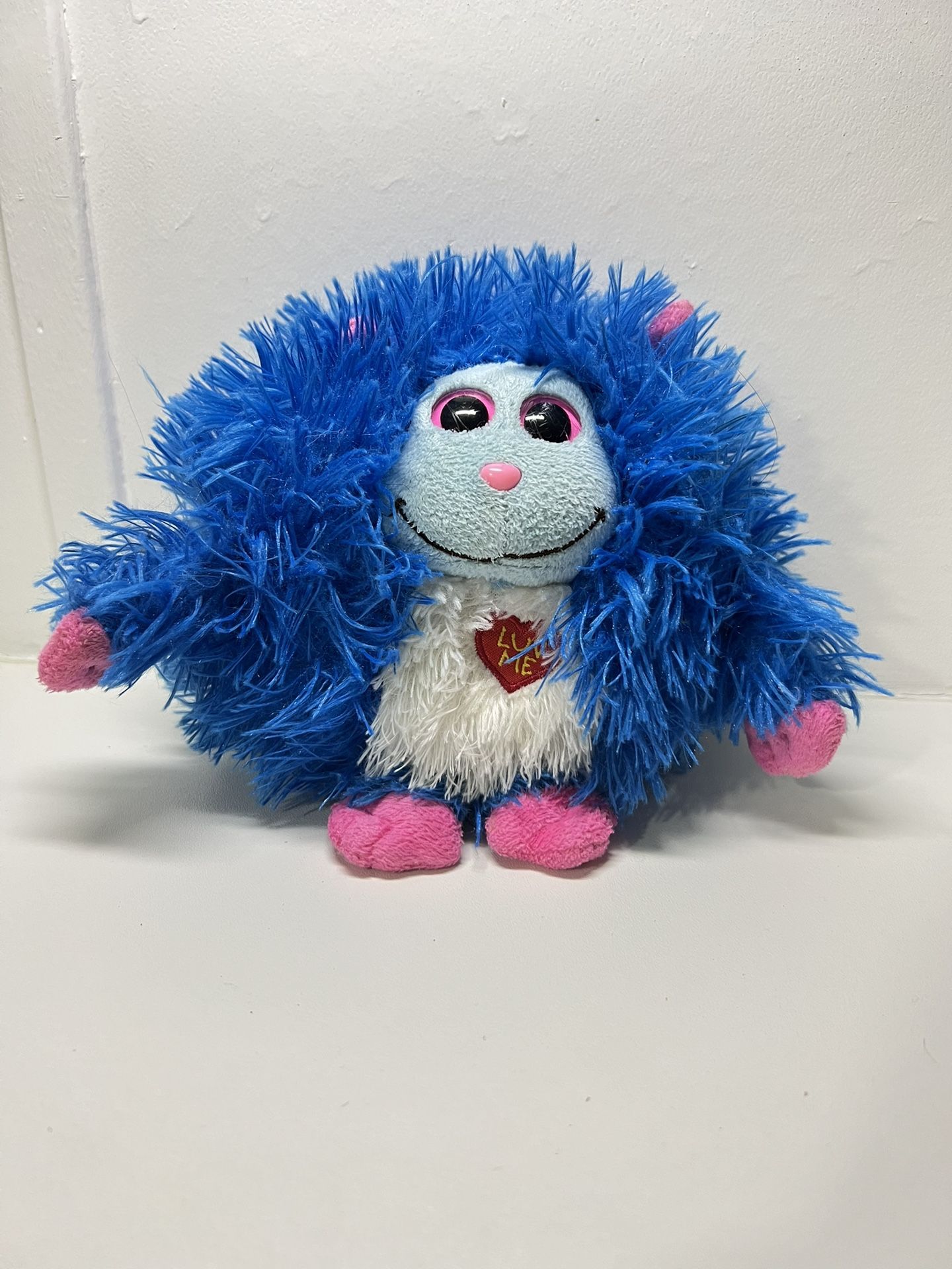Ty Monstaz Jerry 6” Animal Blue & Pink