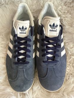 Adidas Gazelle Navy Suede Sneakers