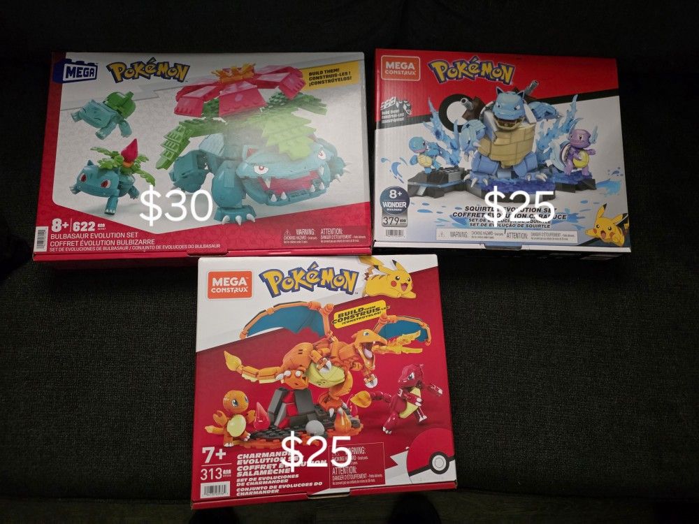 Pokemon Lego Mattel/Mega Construx