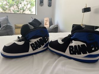 Puffy Jordan 1 Royal Blue