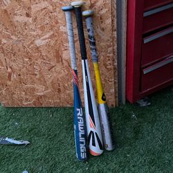 T- ball bats perfect for little kids