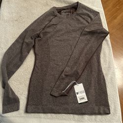 FIGS NWT Brown/Beig FIGS NWT Salta Seamless - Longsleeve Underscrub - Size Small PO5531