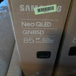 Samsung QLED 85 inch television