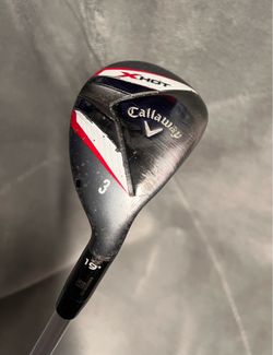 Callaway X Hot 3 hybrid golf club