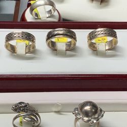 Sterling Silver Rings 
