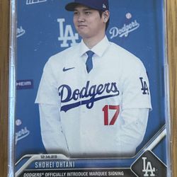 Dodgers Topps NOW Cards – Ohtani, Yamamoto, Sasaki (3 Card Lot)