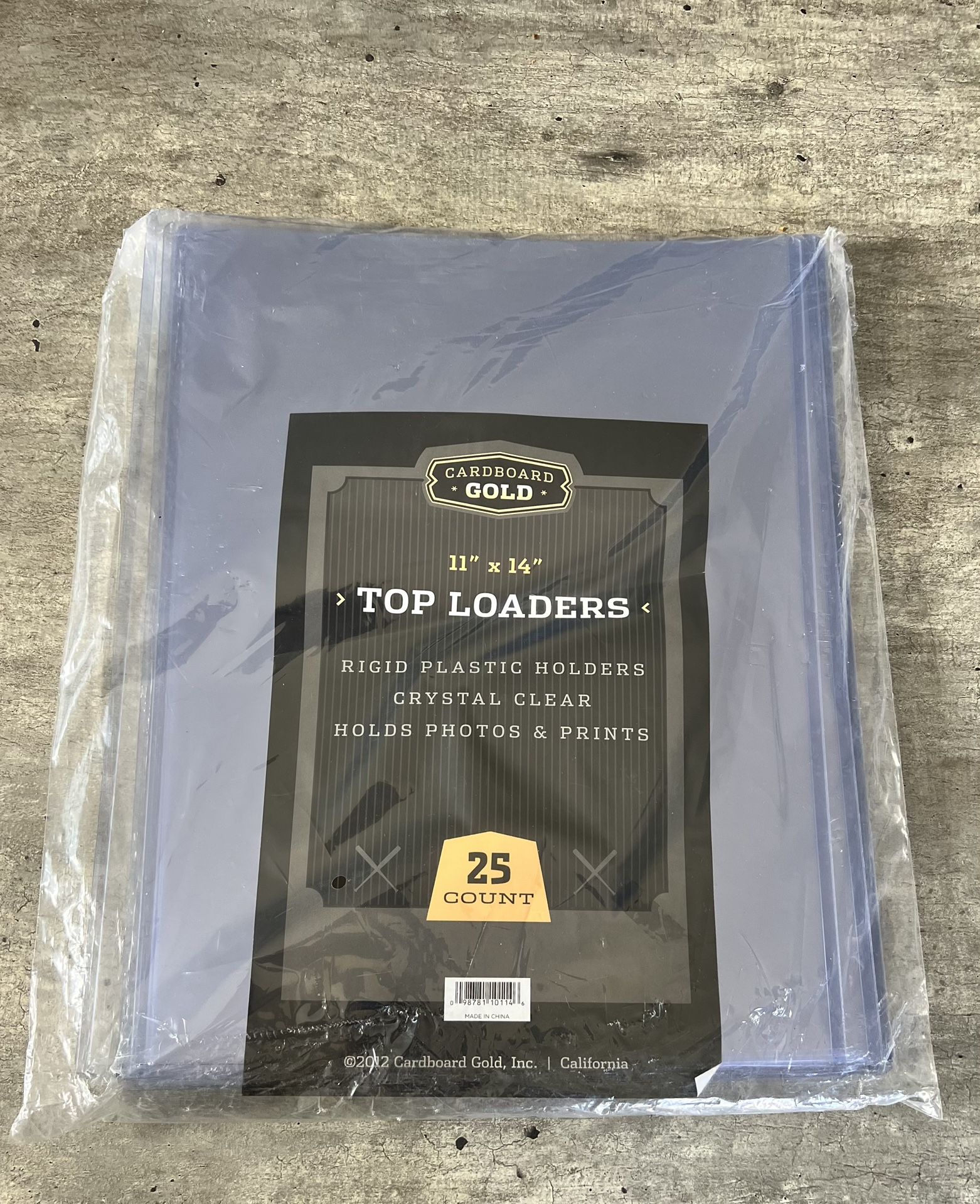 Top load holders hard PVC 11x14 9pcs