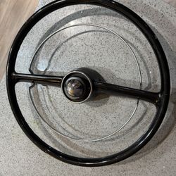 1950 Merc Steering Wheel 
