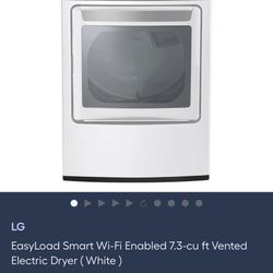 LG DLE7300WE Clothes Dryer $600 OBO 