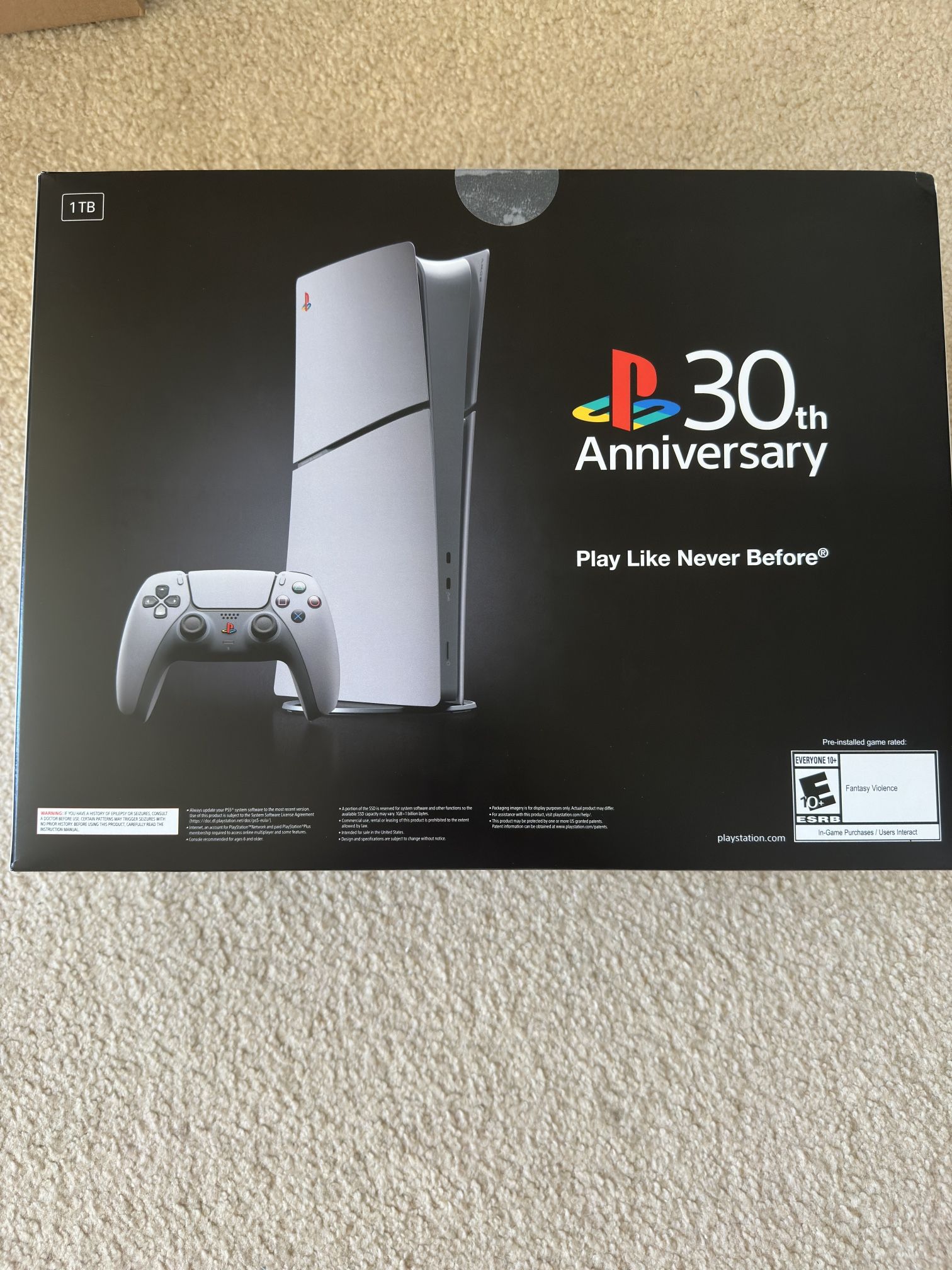 Playstation 5 PS5 Slim Digital Edition 30th Anniversary Limited Edition NEW