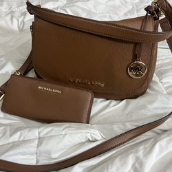 Michael Kors Purse And Large Wallet