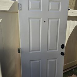 Exterior Door. No Frame 