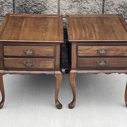 Pennsylvania House matching end tables 