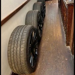 22” Black Rims 
