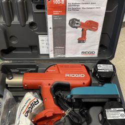 Ridgid Propress Compact Tool With 3 Jaw( Like New)