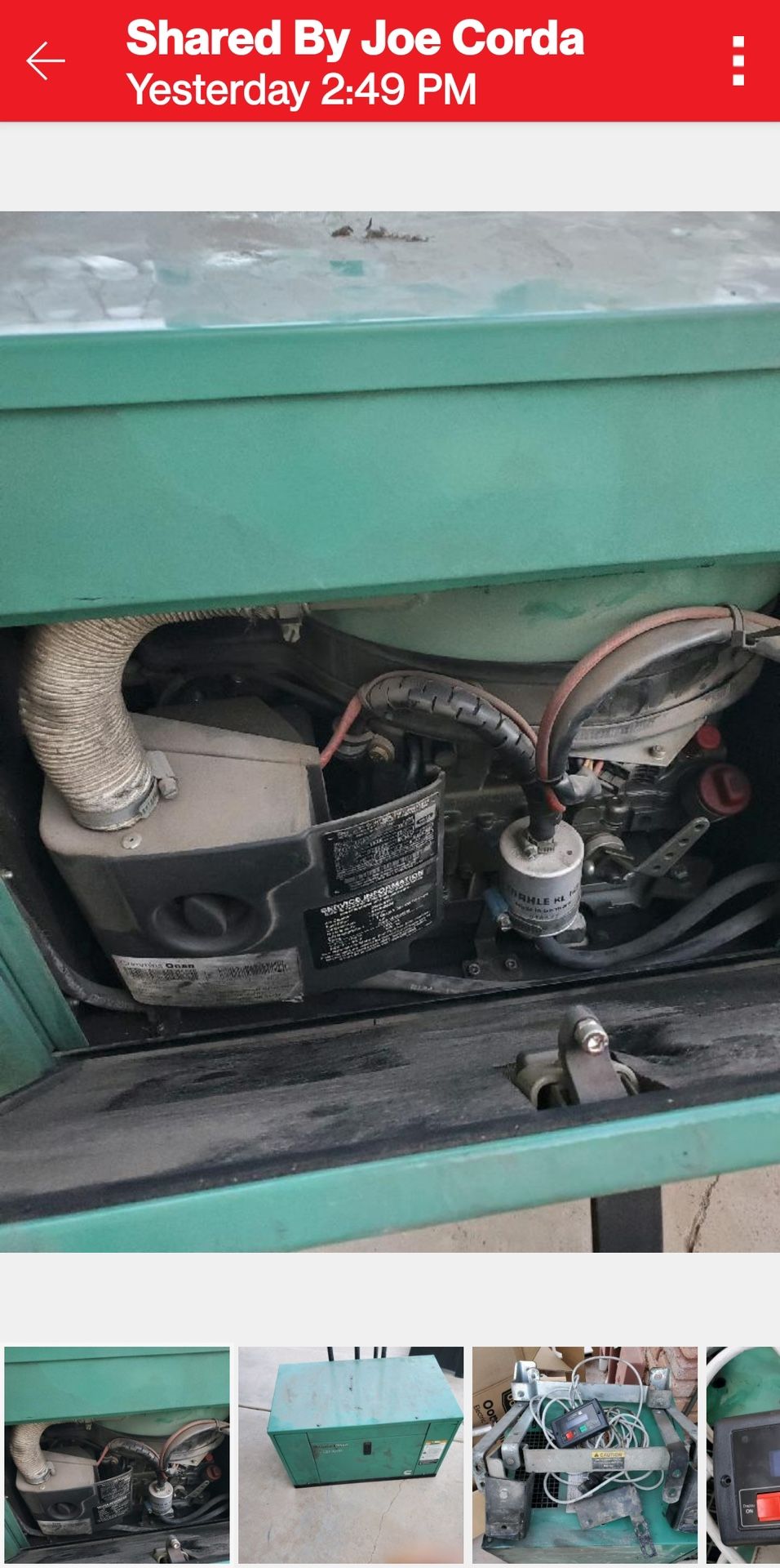 Cummins Onan RV QD 3200 (RV Diesel Generator) for Sale in Mesa, AZ OfferUp
